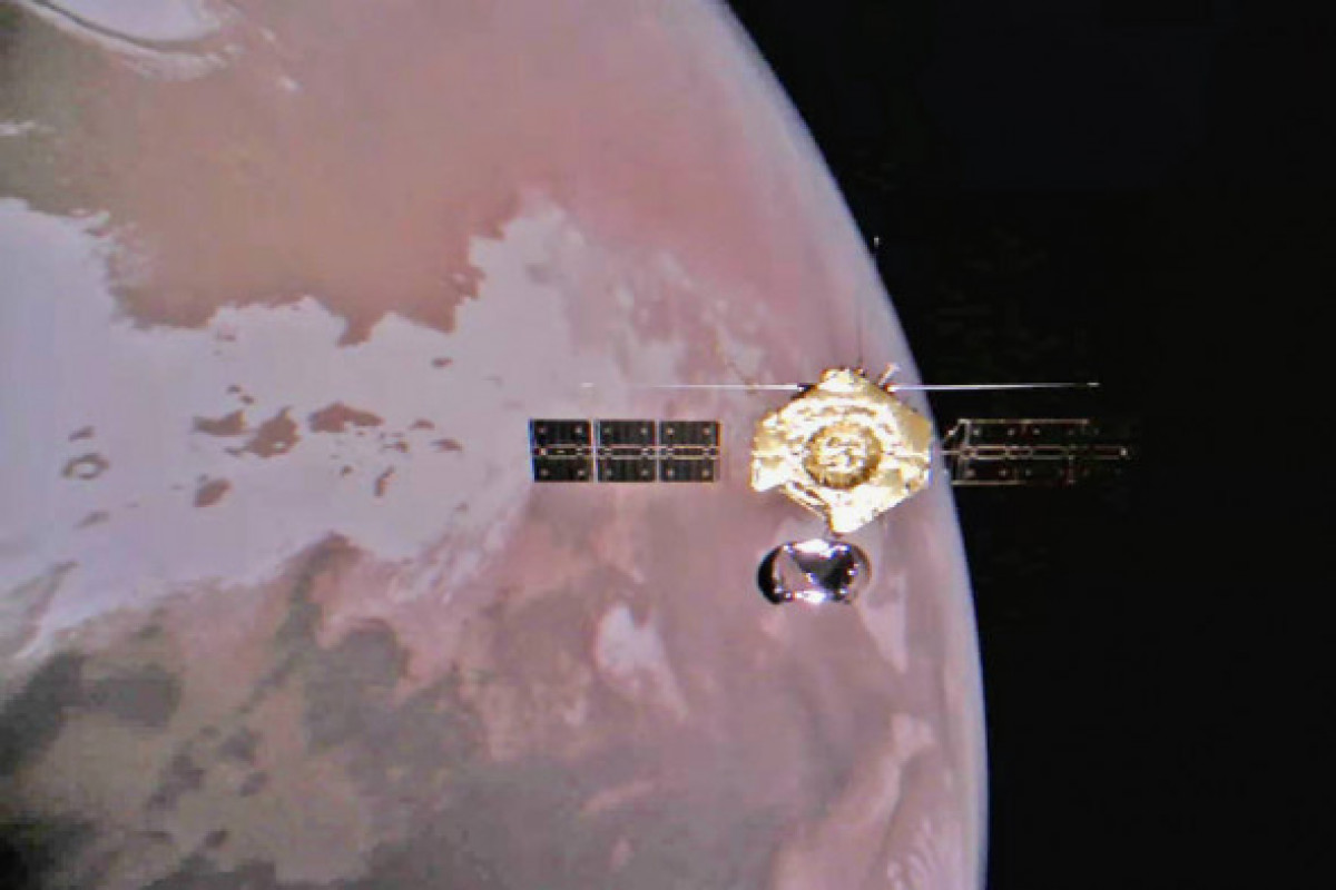 Çin Marsın yeni görüntülərini nümayiş etdirib – FOTO