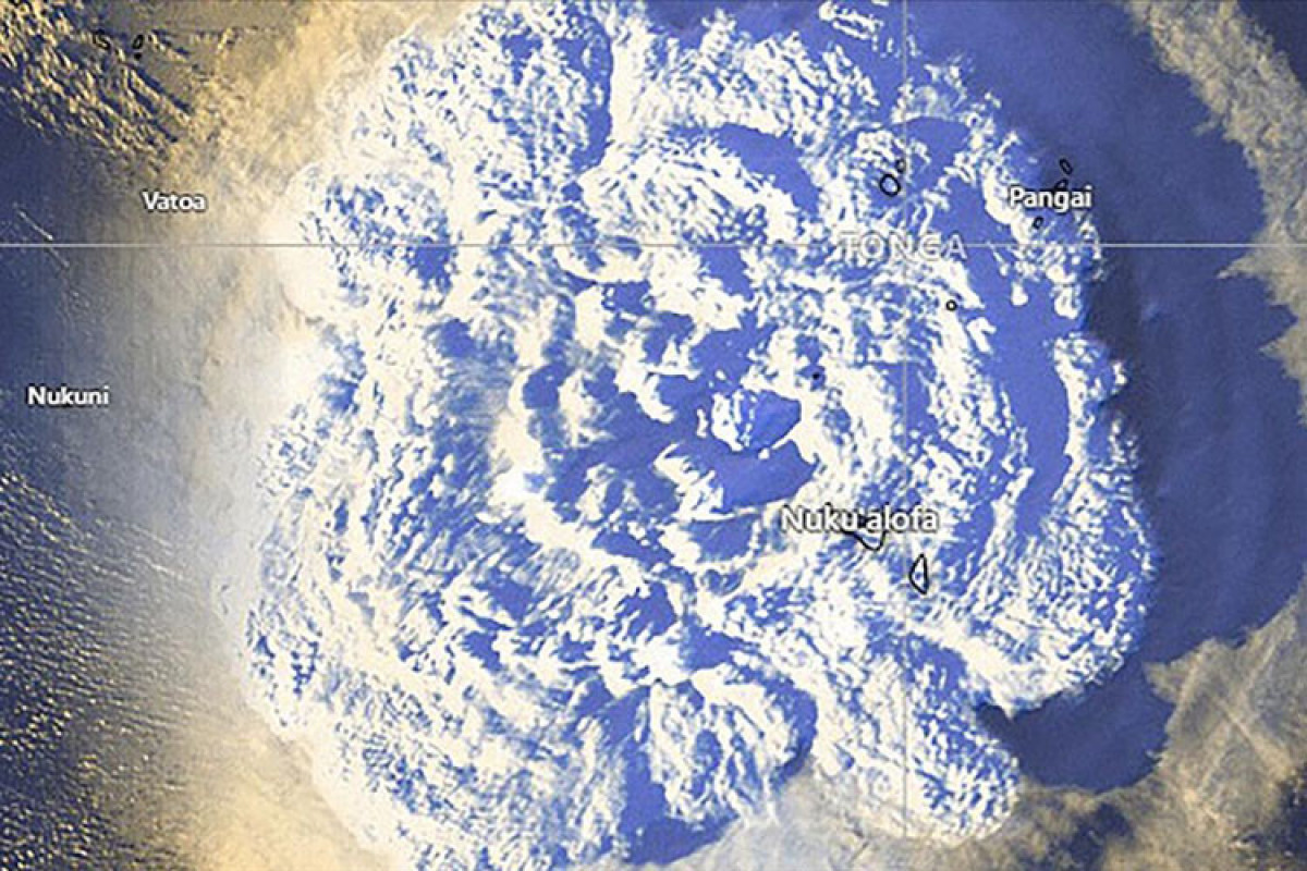 Sunaminin vurduğu Tonqa ilə rabitə əlaqələri kəsilib