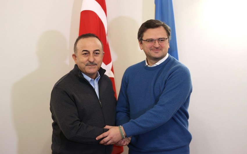 Türkiyə və Ukrayna XİN rəhbərlərinin telefon danışığı olub