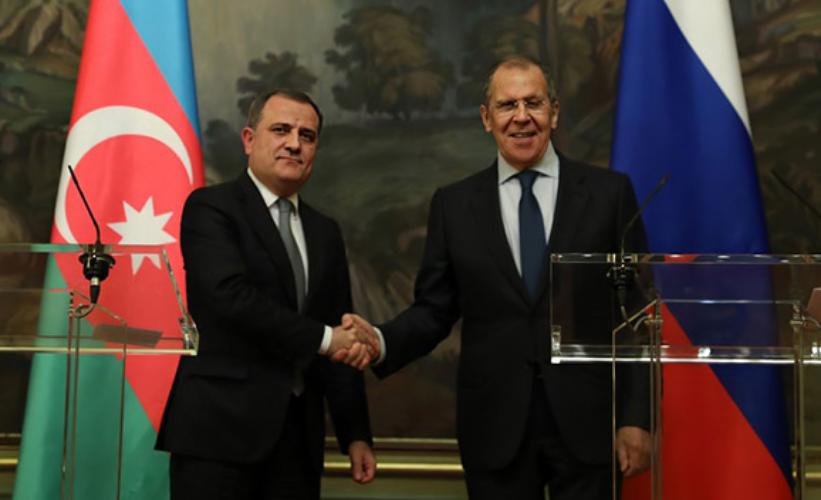 Ceyhun Bayramov Lavrovla danışıqlar APARDI