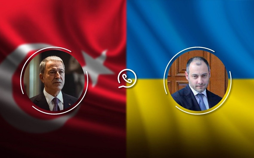 Türkiyə və Ukrayna nazirləri arasında taxıl müzakirəsi