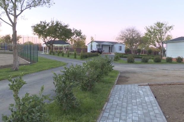 Azad olunan Ağdamda tikilən müasir evlər – VİDEO