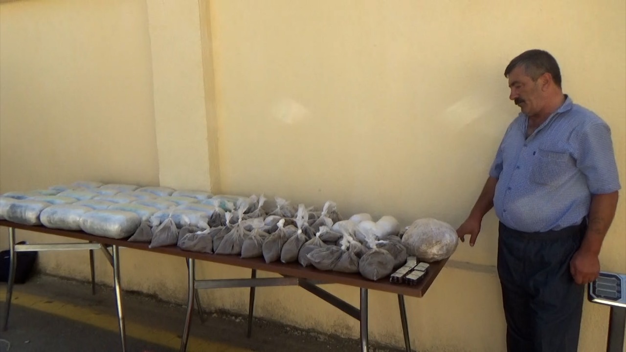 I Qarabağ müharibəsi əlili 78 kq narkotiklə tutuldu – VİDEO