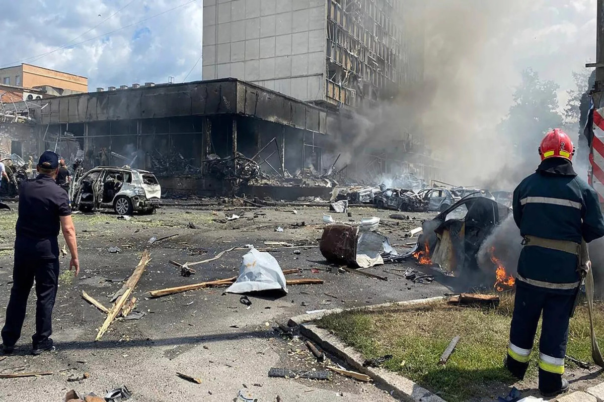 Rusiya MN Vinnitsa şəhərinə endirilən raket zərbələri ilə bağlı açıqlama yayıb