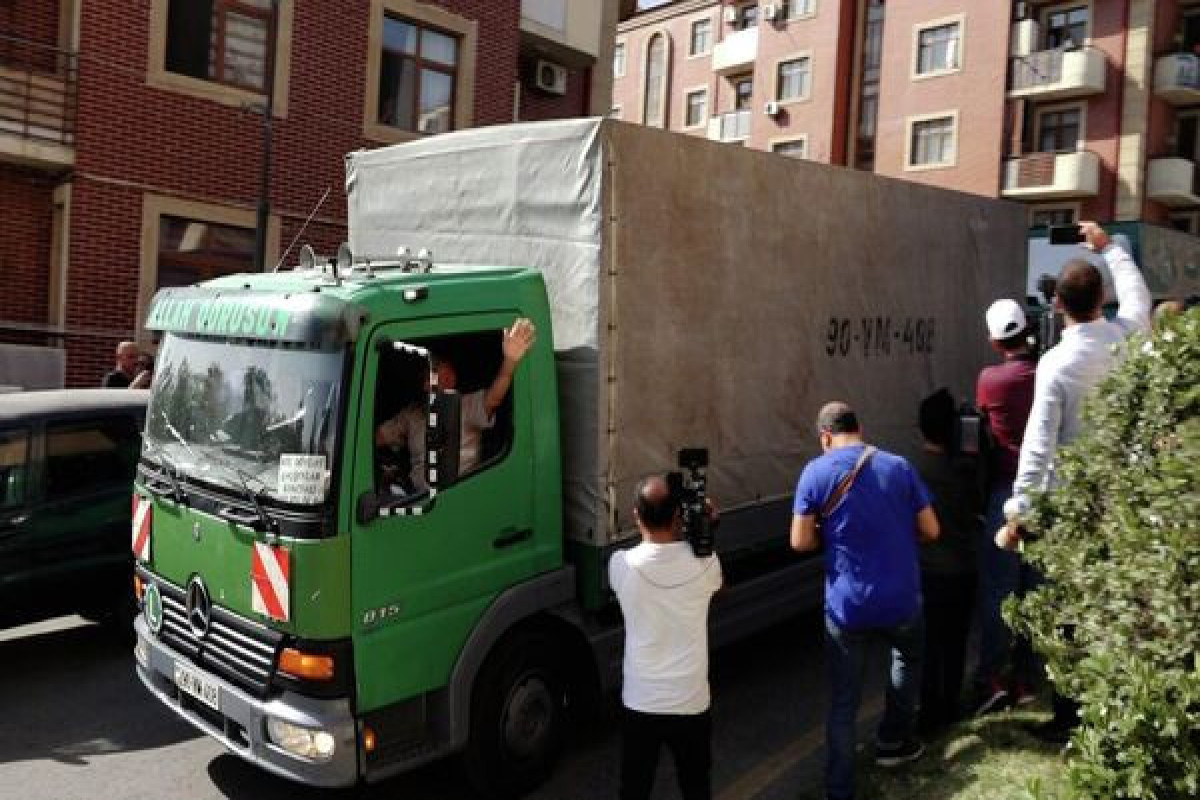 Ağalı kəndinə əhalinin köçürülməsinin birinci mərhələsi başa çatıb