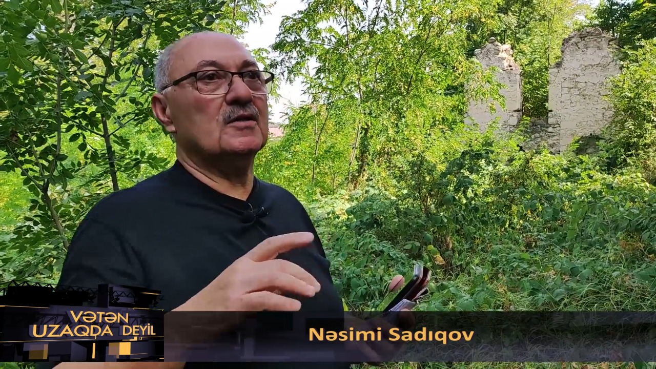 Əbdürrəhim bəy Haqverdiyevin qardaşı nəvəsi Şuşada – VİDEO