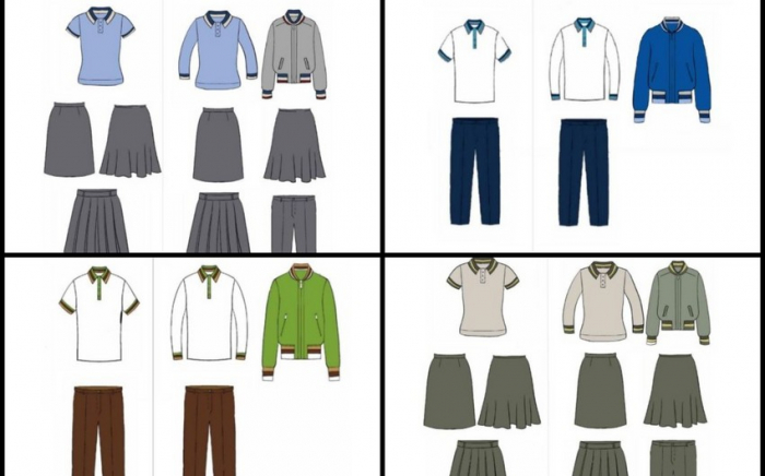 Yeni məktəbli formalarının satışına başlanıldı