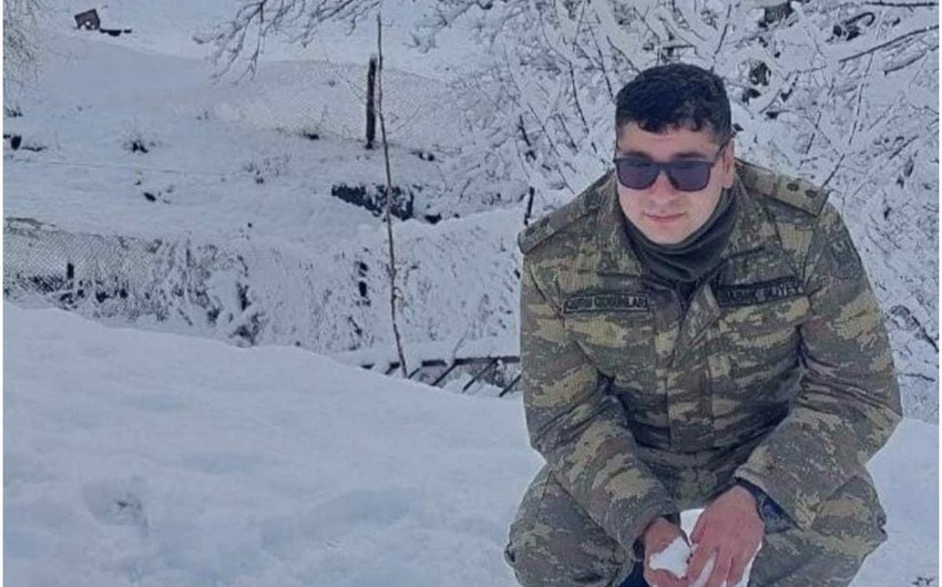 Kəlbəcərdə minaya düşərək həlak olan şəhidin nəşi ailəsinə təhvil verildi