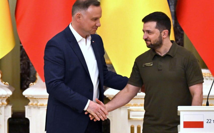 Polşa Prezidenti: “Əminəm ki, Ukrayna bu müharibədən qalib çıxacaq”
