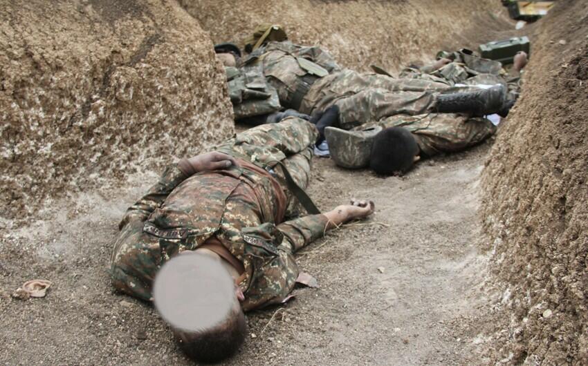 Ermənilər itkilərinin bir qismini elan etdilər