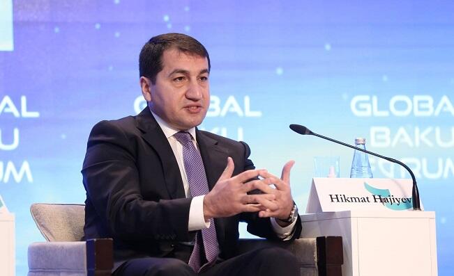Hacıyev Ermənistanla normallaşma prosesindən danışdı