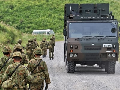 Yaponiya ilk dəfə raket hücumuna qarşı hərbi təlimlər keçirib