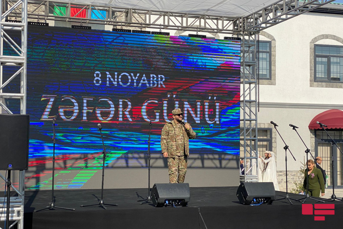 Zəfər Günü münasibətilə Ağalıda konsert təşkil edilib – FOTO