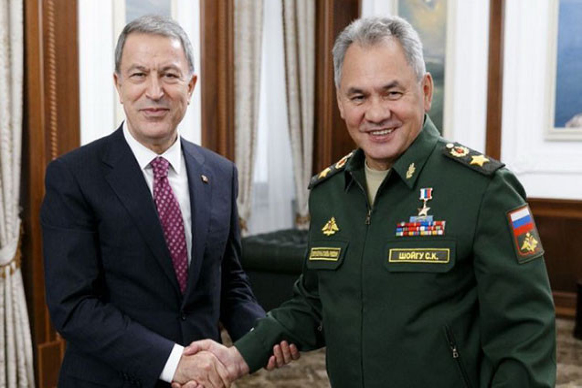 Rusiya və Türkiyə müdafiə nazirləri Suriyanı müzakirə edib