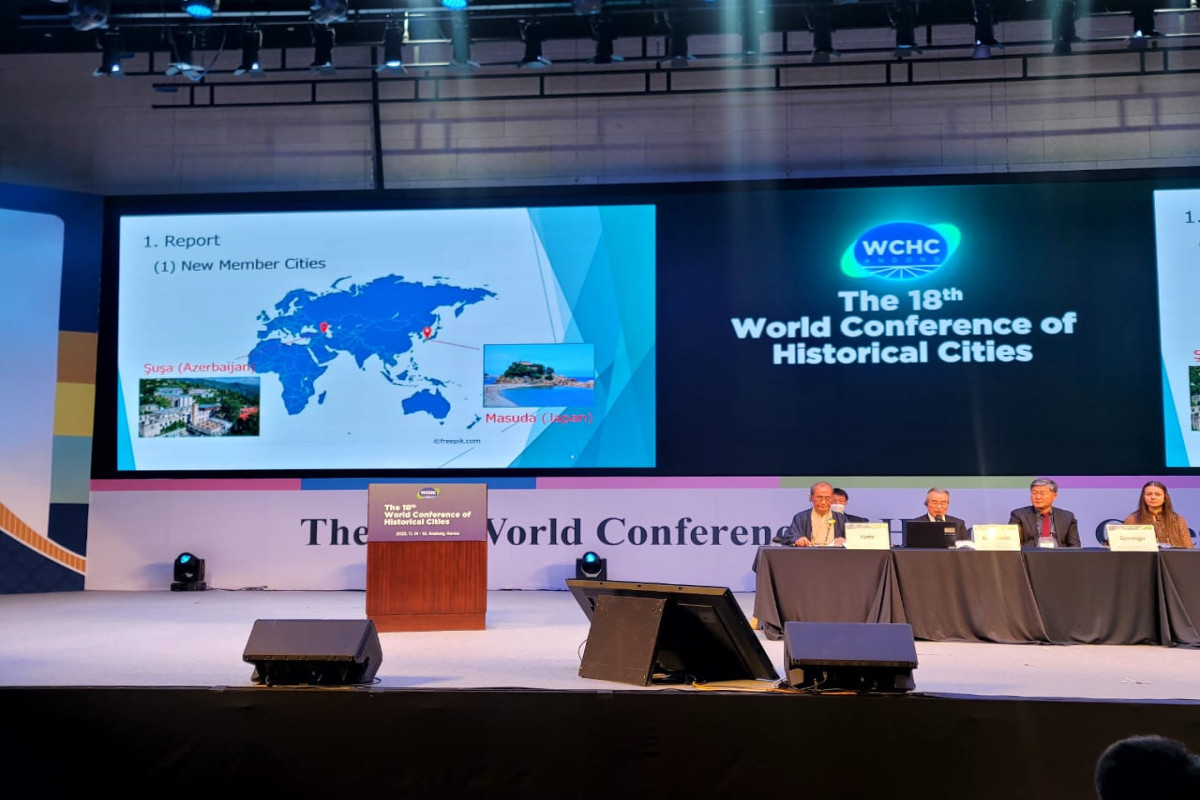 Şuşa şəhəri Tarixi Şəhərlər Liqasına üzv seçilib