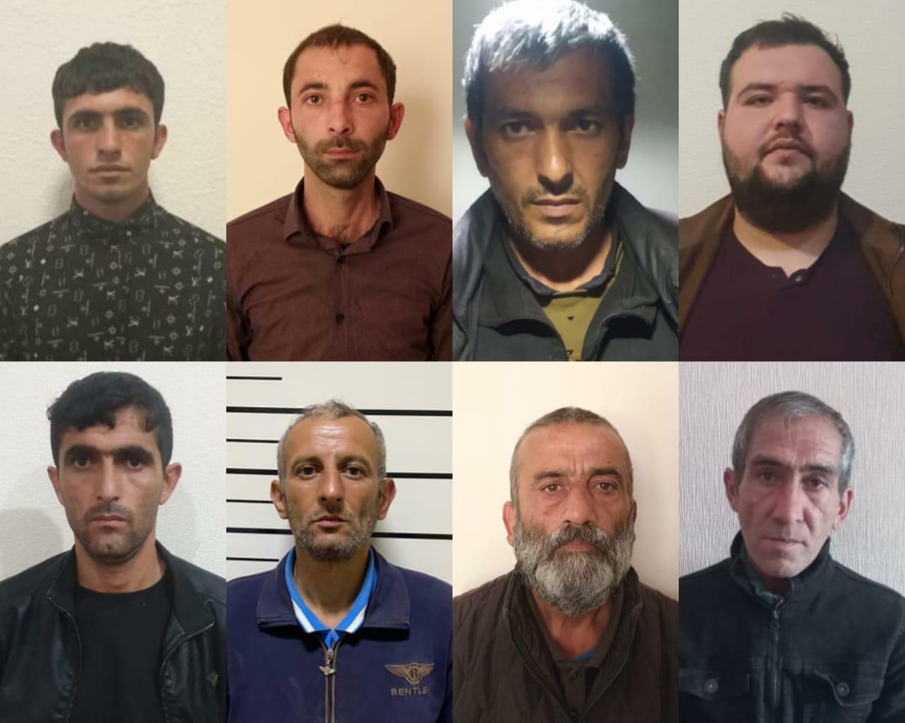 Polis Yevlaxda əməliyyat keçirdi, 8 nəfər saxlanıldı