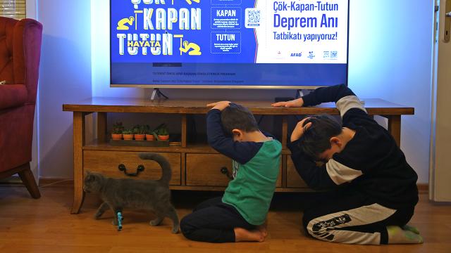 Türkiyə və ŞKTC-də ‘Zəlzələ Anı Ölkə Təlimi’ keçirilib