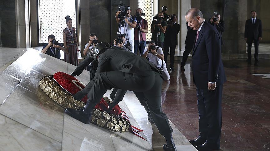 Ərdoğan Atatürkü belə andı