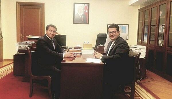 Hikmət Hacıyev İran səfiri ilə görüşdü