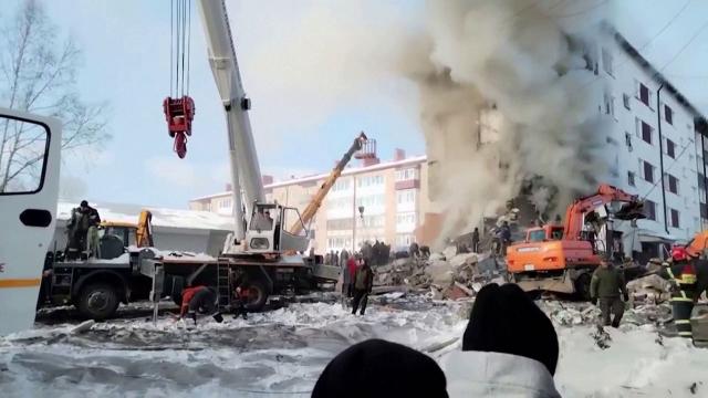 Rusiyada 5 mərtəbəli binada partlayış olub: 9 nəfər ölüb, 9 nəfər yaralanıb