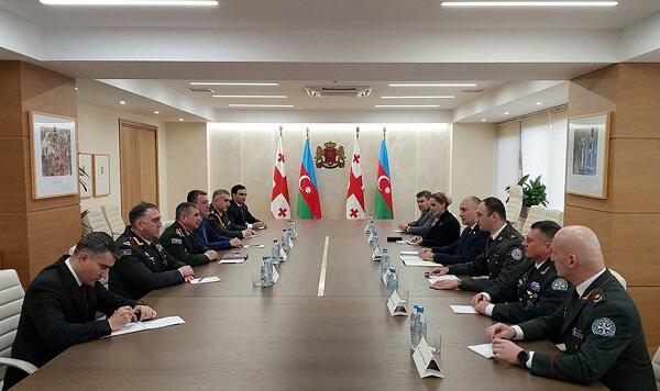 Zakir Həsənov gürcüstanlı həmkarı ilə görüşdü