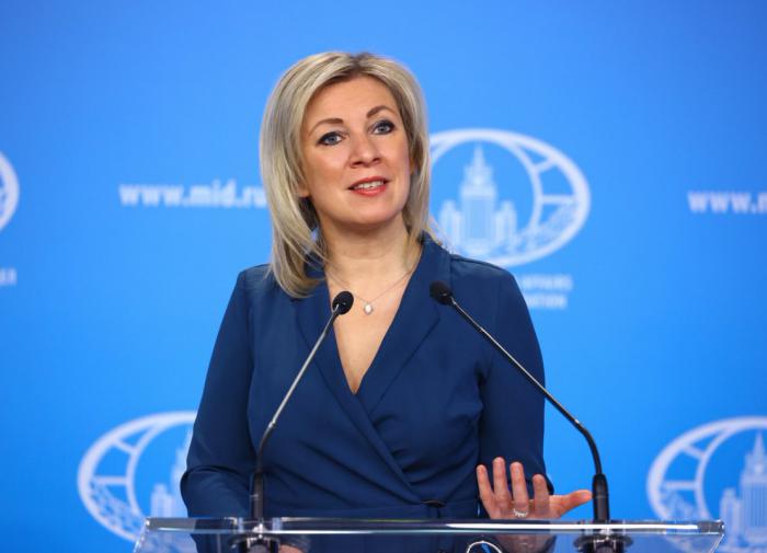 Zaxarova Dudanın ikinci raketin itirilməsi ilə bağlı açıqlamasına yumorla cavab verib