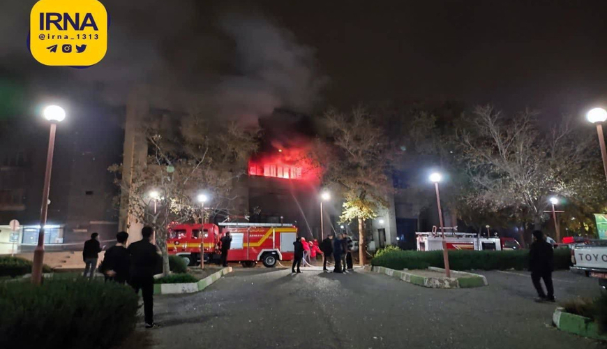 İranda universitetdə yanğın olub, ölən var