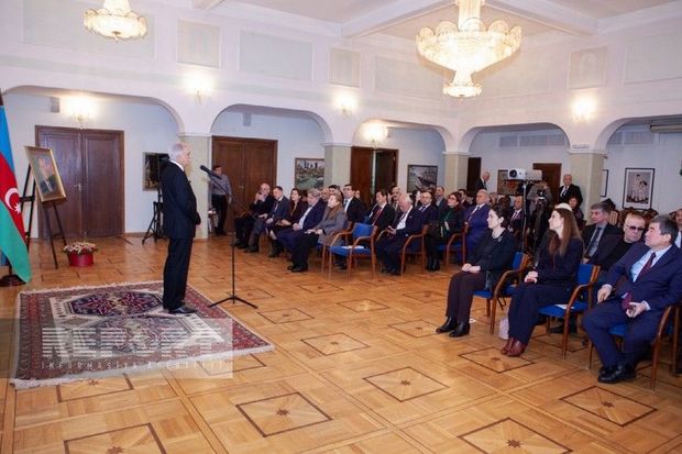 Moskvada Heydər Əliyevin xatirəsi anılıb – FOTO