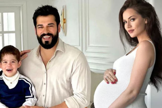 Fahriye Evcen və Burak Özçivit körpələrinə qoyacaqları adı açıqlayıblar: “Qovuşmağa az qaldı” – FOTO