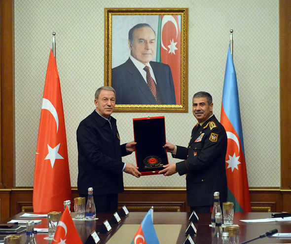 Zakir Həsənov Hulusi Akarla görüşdü – FOTO/VİDEO