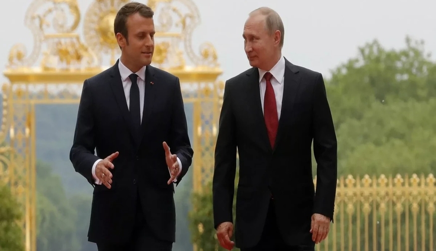 Makron Putinlə Zaporojye AES-i müzakirə edəcək