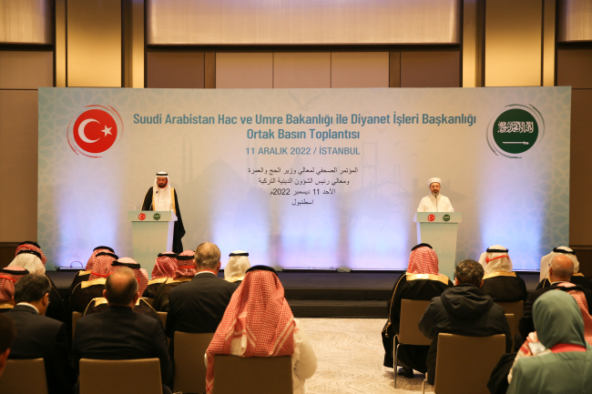 Səudiyyə Ərəbistanının Həcc və Ümrə naziri Rəbiə Türkiyə ilə əməkdaşlığı vurğuladı