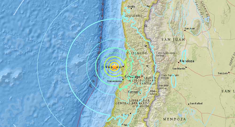 Çilidə güclü zəlzələ baş verdi