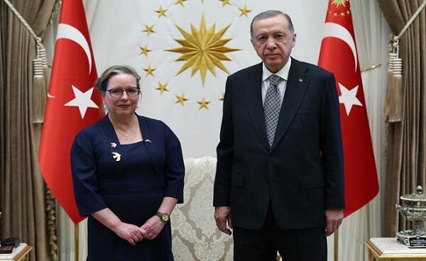 Ərdoğan İsrailin yeni səfirini qəbul etdi