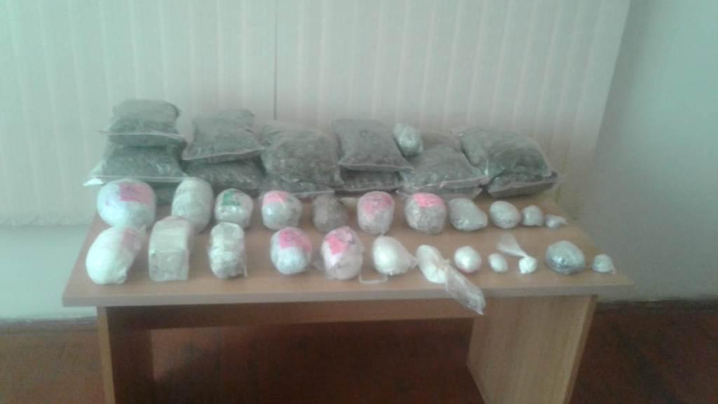 Şəmkirdə yarım milyon dollarlıq narkotik tutuldu