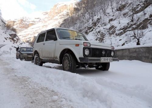 Bu ərazilərə qar yağdı