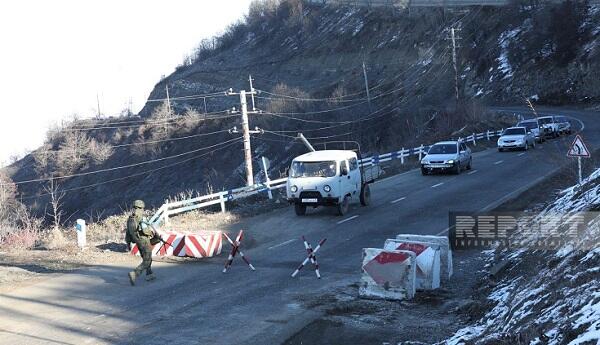 Separatçılar Laçın dəhlizinə buraxılmadı