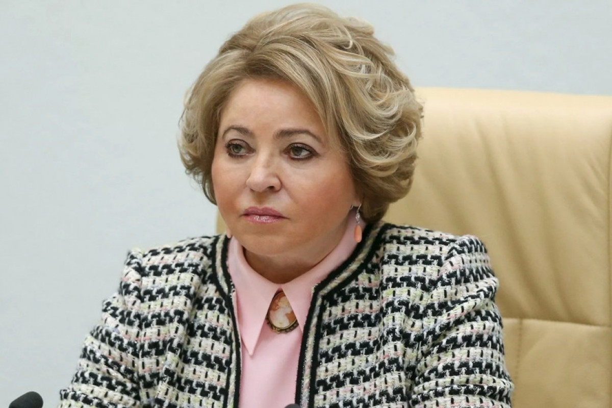 Matviyenko: Federasiya Şurası Putini tam dəstəkləyir