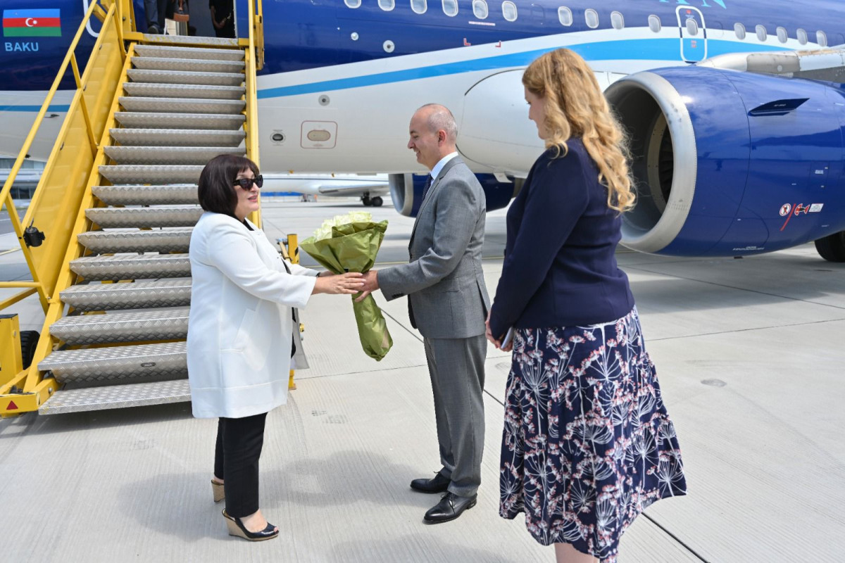 Sahibə Qafarova Avstriyaya rəsmi səfərə gedib